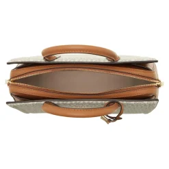 MICHAEL Michael Kors Michael Kors Laila Md Satchel Vanilla/acrn Tote