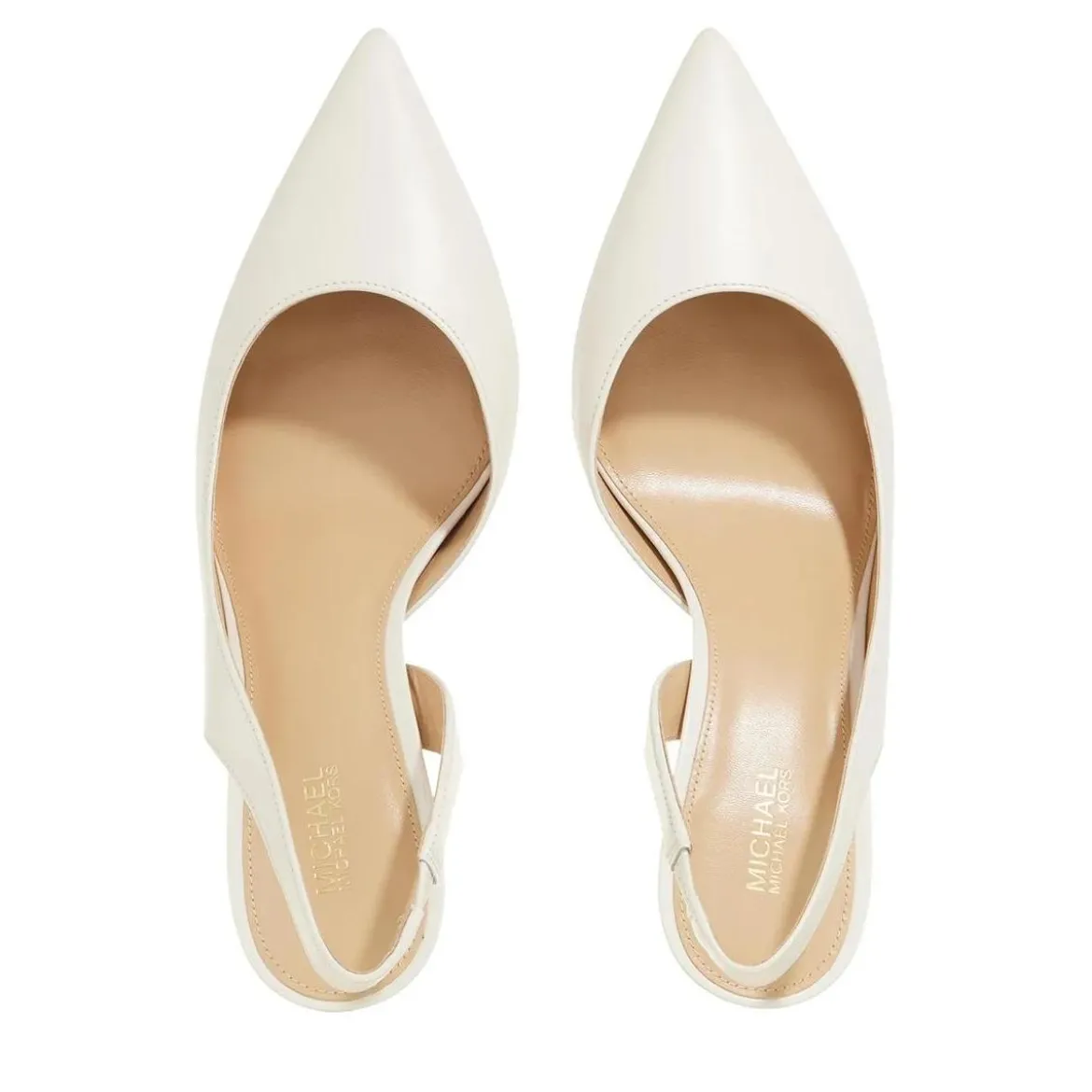 MICHAEL Michael Kors Michael Kors Alina Flex Sling Pump Lt Cream Pumps