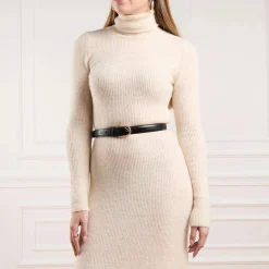 MICHAEL Michael Kors 85Mm Braided Waist Belt Set Black Taillengürtel