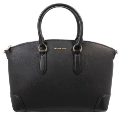 MICHAEL Michael Kors Murphy Lg Ew Dome Satchel Black Satchel