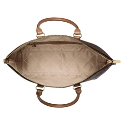MICHAEL Michael Kors Murphy Lg Ew Dome Satchel Brn/Acorn Satchel