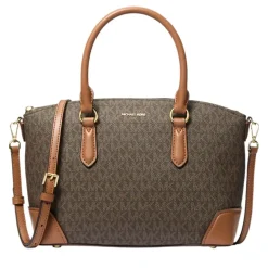MICHAEL Michael Kors Murphy Md Ew Dome Satchel Brn/Acorn Satchel