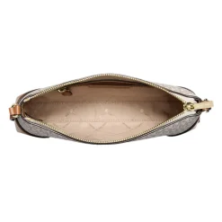 MICHAEL Michael Kors Murphy Sm Ew Zip Xbody Vanilla/Acrn Crossbody Bag
