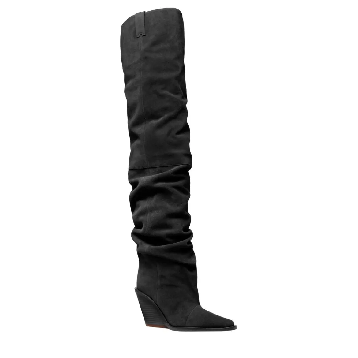 MICHAEL Michael Kors Noemie Otk Heeled Boot Black Overknee-Boots