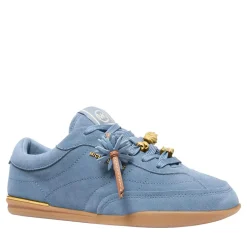 MICHAEL Michael Kors Nolan Lace Up Chambray Low-Top-Sneaker