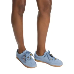 MICHAEL Michael Kors Nolan Lace Up Chambray Low-Top-Sneaker