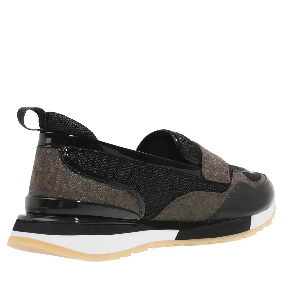 MICHAEL Michael Kors Nova Loafer Blk/brown Flache Schuhe