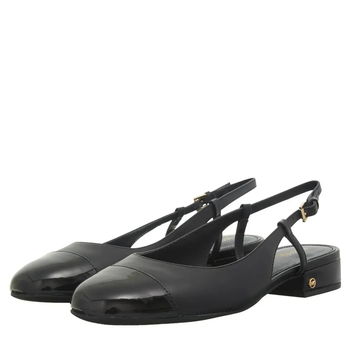 MICHAEL Michael Kors Perla Flex Sling Flat Black Ballerinas