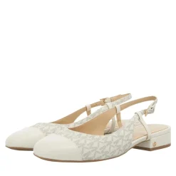 MICHAEL Michael Kors Perla Flex Sling Flat Vanilla Sandalen