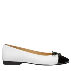 MICHAEL Michael Kors Piper Flex Ballet Optic White Flache Schuhe