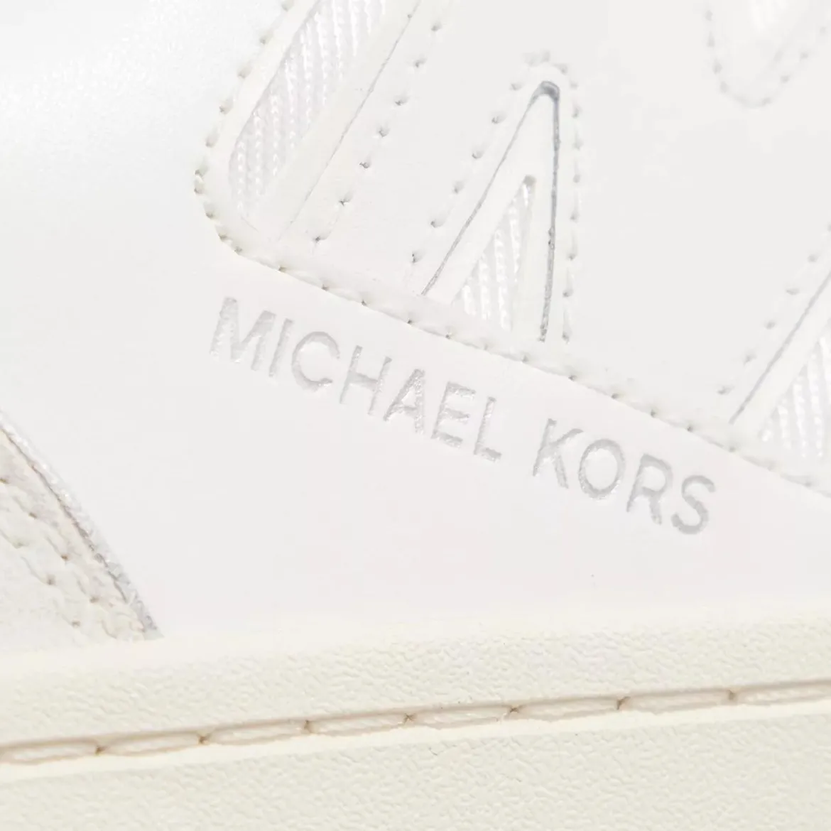 MICHAEL Michael Kors Rebel Lace Up Optic White Low-Top-Sneaker