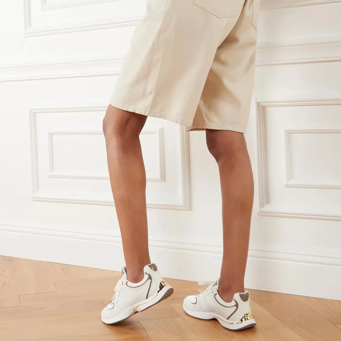 MICHAEL Michael Kors Riley Trainer Birch Low-Top-Sneaker