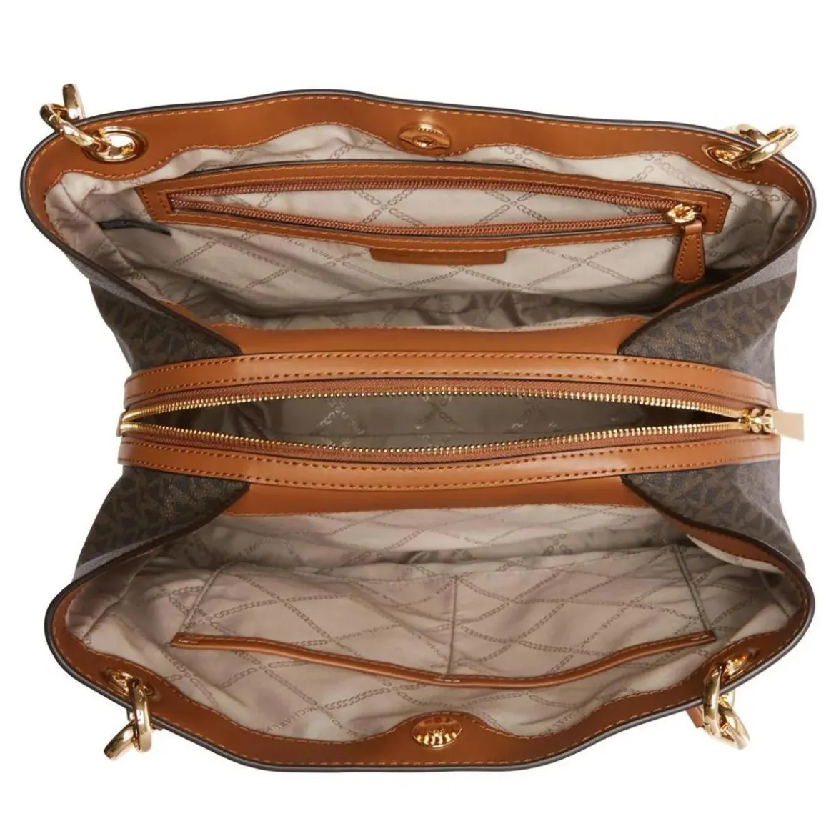 MICHAEL Michael Kors Schultertasche Braun Schultertasche