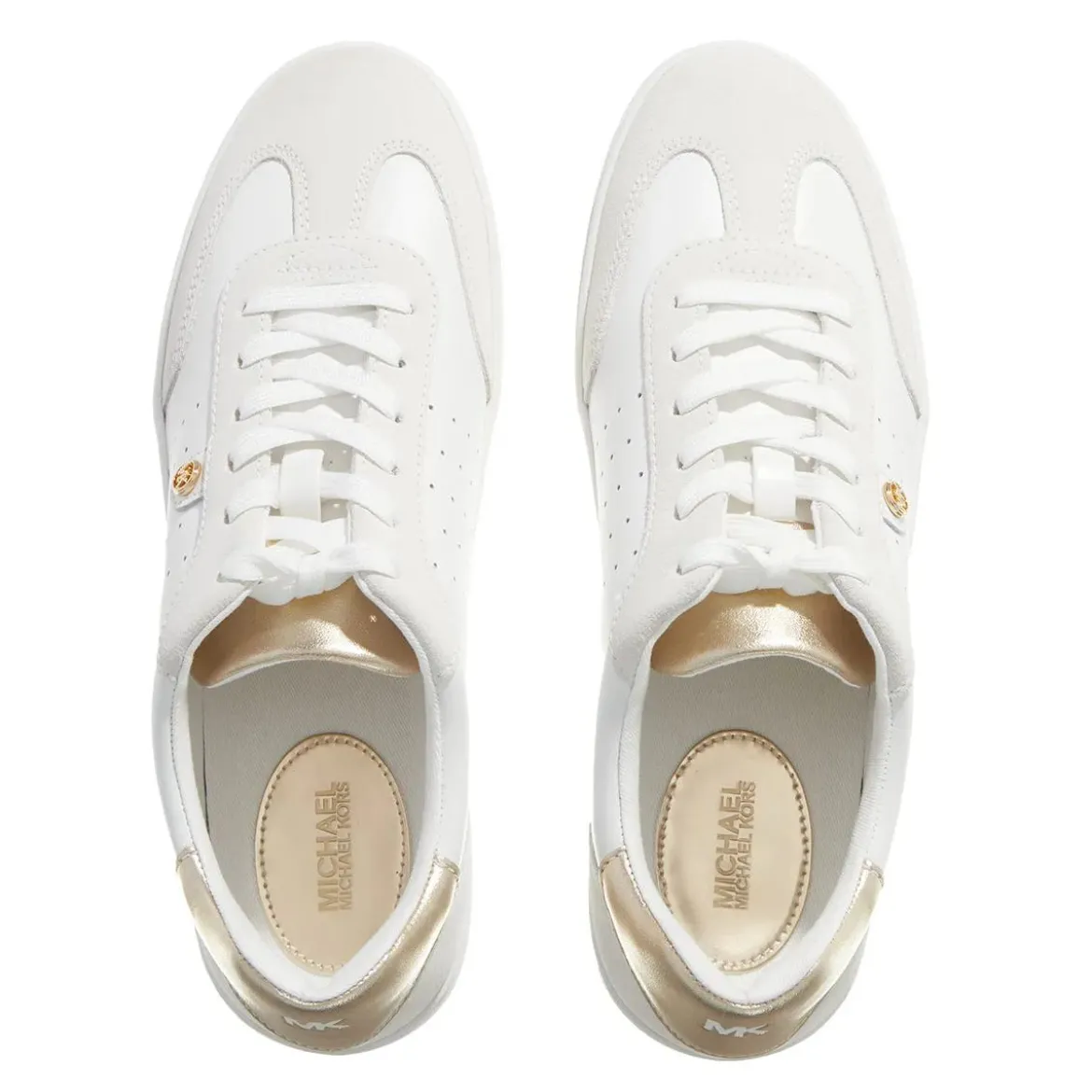 MICHAEL Michael Kors Scotty Lace Up Pl Gld Multi Low-Top-Sneaker