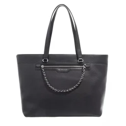 MICHAEL Michael Kors Slater Large Top-Zip Tote Black Shopper