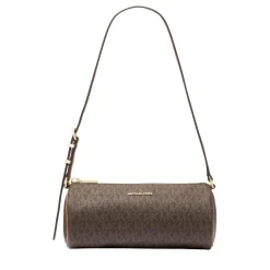 MICHAEL Michael Kors Sm Barrel Pouchette Brn/acorn Pochette
