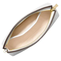 MICHAEL Michael Kors Sm Dome Chn Clutch Xbody Optic White Clutch