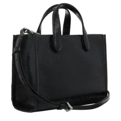 MICHAEL Michael Kors Sm Ew Msgr Black Tote