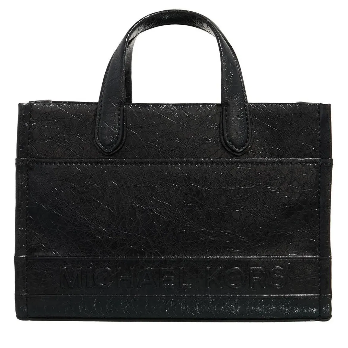 MICHAEL Michael Kors Sm Ew Msgr Black Tote