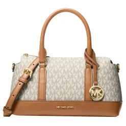 MICHAEL Michael Kors Sm Tz Satchel Vanilla/acrn Satchel