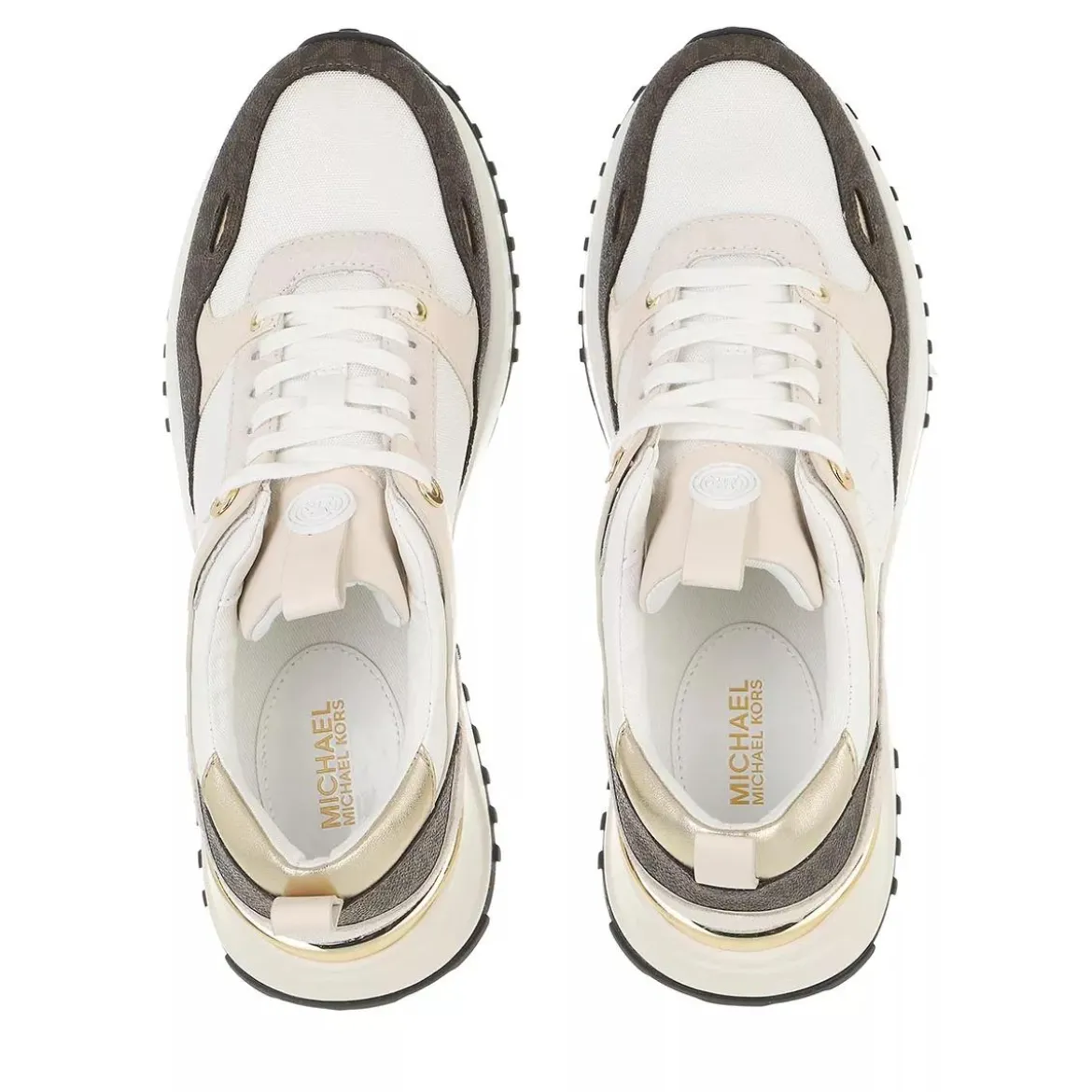 MICHAEL Michael Kors Theo Trainer Optic White Low-Top-Sneaker
