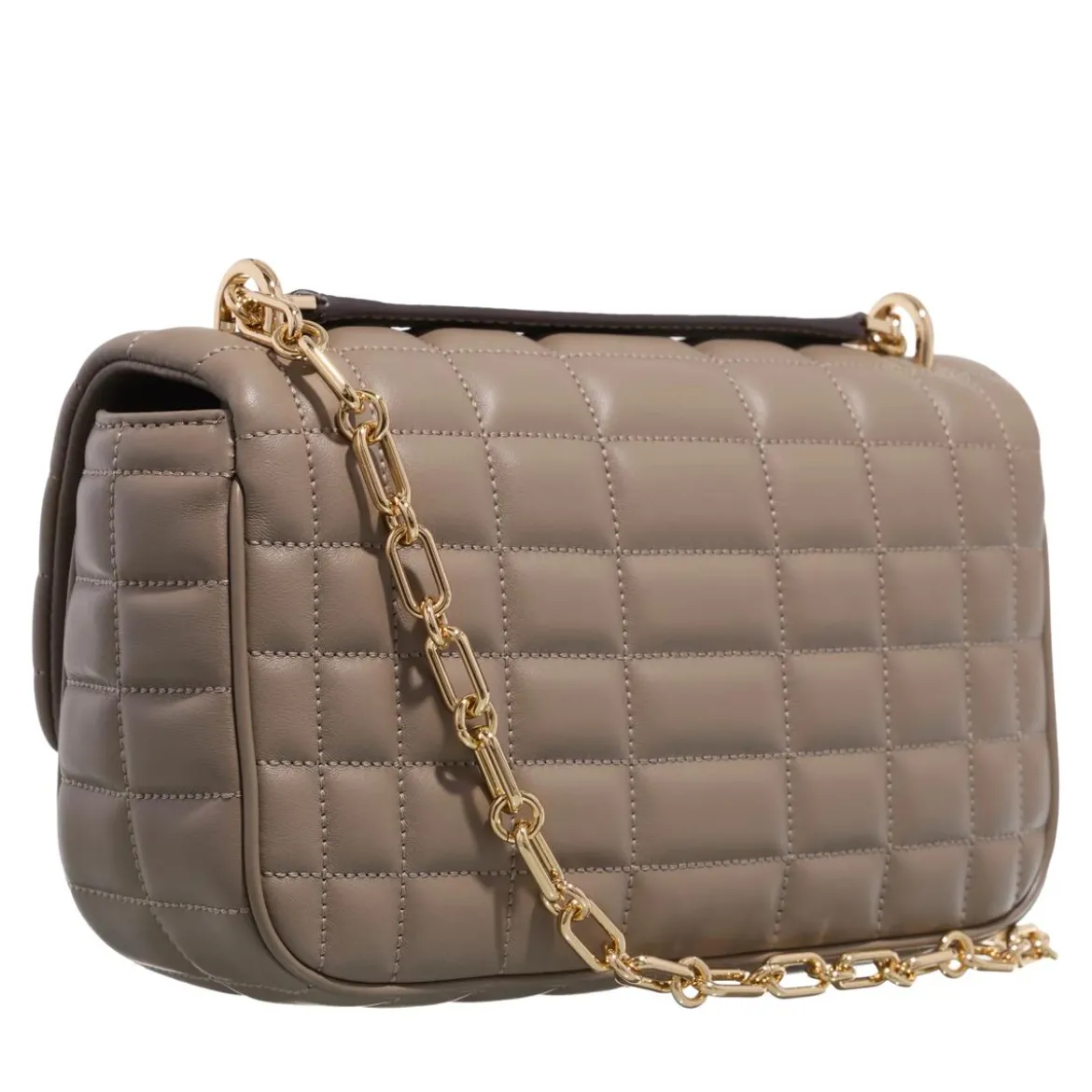 MICHAEL Michael Kors Tribeca Lg Conv Chain Shldr Birch Crossbody Bag