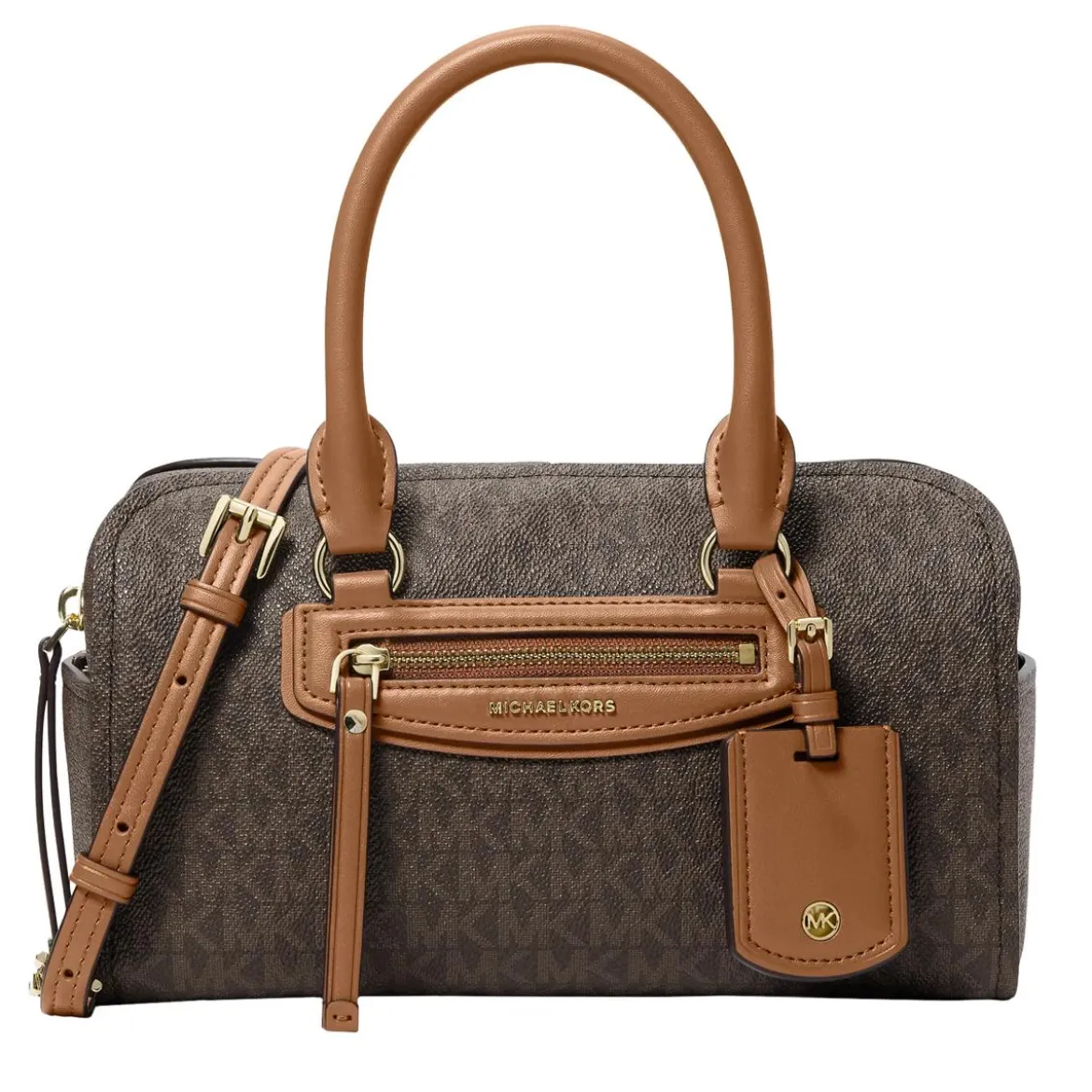 MICHAEL Michael Kors Xs Duffle Xbody Brn/acorn Bowling Bag