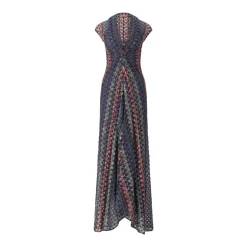 Missoni Maxikleid mit Glitzerdetails mehrfarbig Maxikleid