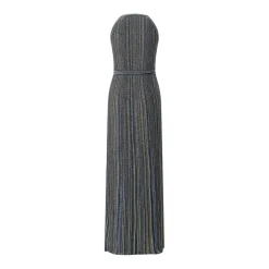 Missoni Maxikleid mit Pailletten grün Maxikleid