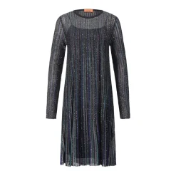 Missoni Minikleid mit Pailletten Schwarz Minikleid