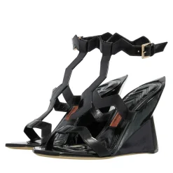 Missoni M09 Ponza Mirror Black Riemchensandalen