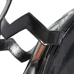 Missoni M09 Ponza Mirror Black Riemchensandalen