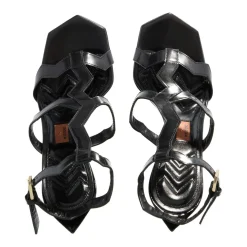 Missoni M09 Ponza Mirror Black Riemchensandalen