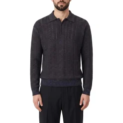 Missoni Pullover aus Wollmix blau Poloshirt
