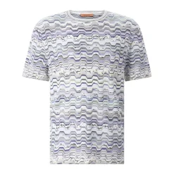 Missoni T-Shirt mit Muster mehrfarbig T-Shirt