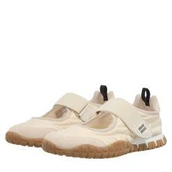 Miu Miu Tyre Ballerina Avorio Ballerinas