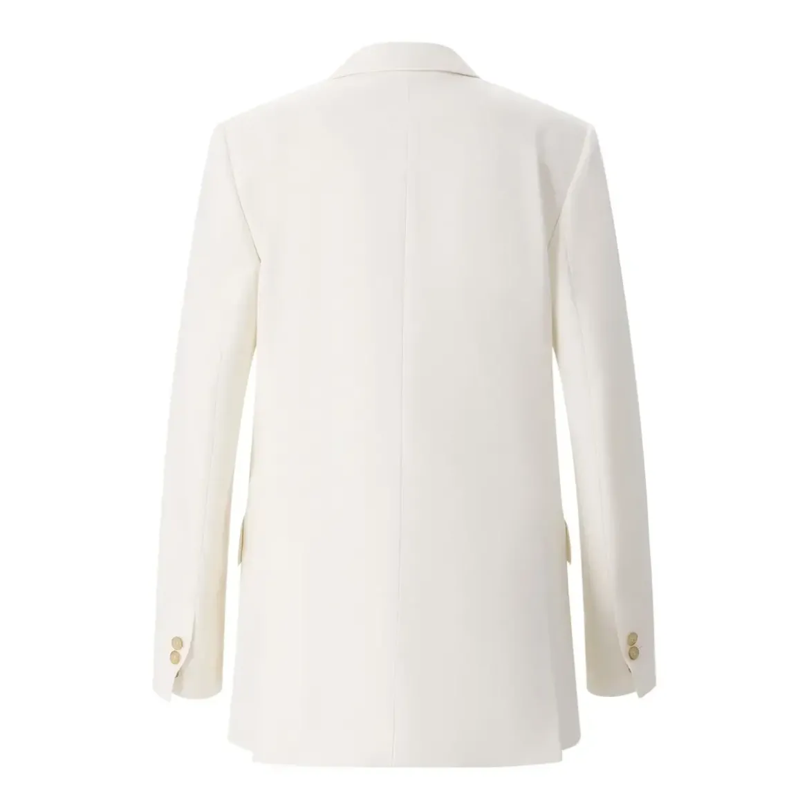 MM6 Maison Margiela Blazer aus Woll-Mix weiß Blazer