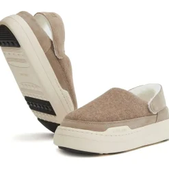 Moonboot Mb Park Felt Clogs beige Mules
