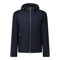 Moorer Anorak Albini mit Daunenfüllung Dunkelblau Übergangsjacke
