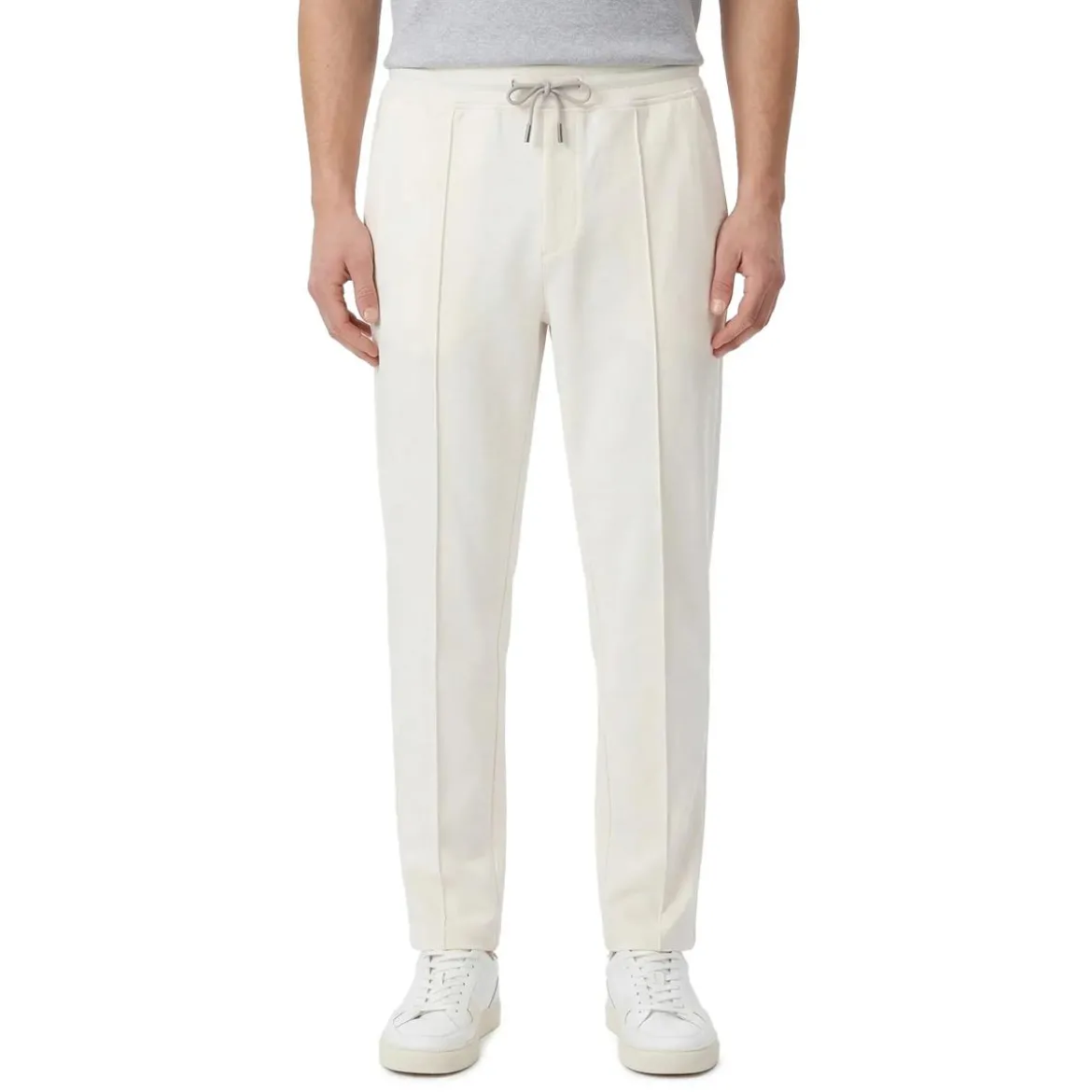 Moorer Sweatpants Matthew weiß Jogginghose