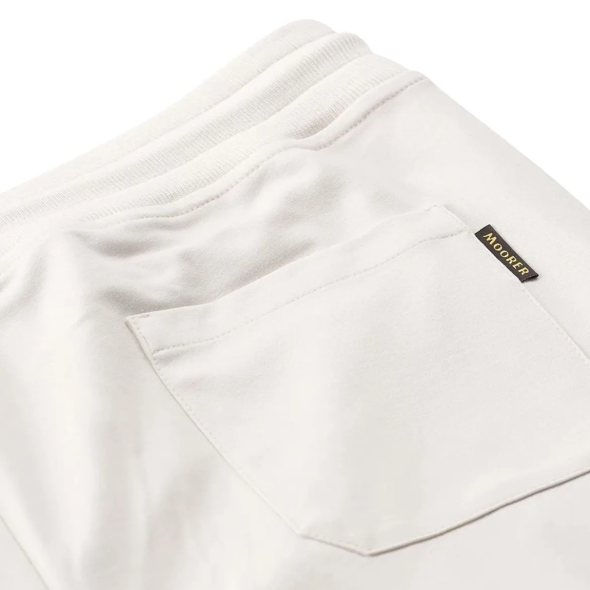 Moorer Sweatpants Matthew weiß Jogginghose