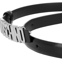 Moschino Belt Black Dünner Gürtel