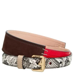 Moschino Belt Fantasia Variante unica Ledergürtel