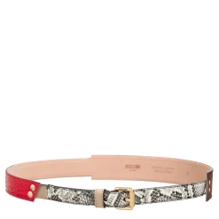 Moschino Belt Fantasia Variante unica Ledergürtel