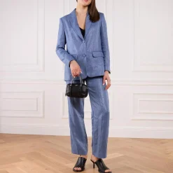 Moschino Mini Lettering Nero Minitasche
