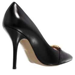 Moschino Mini Lettering Nero Pumps