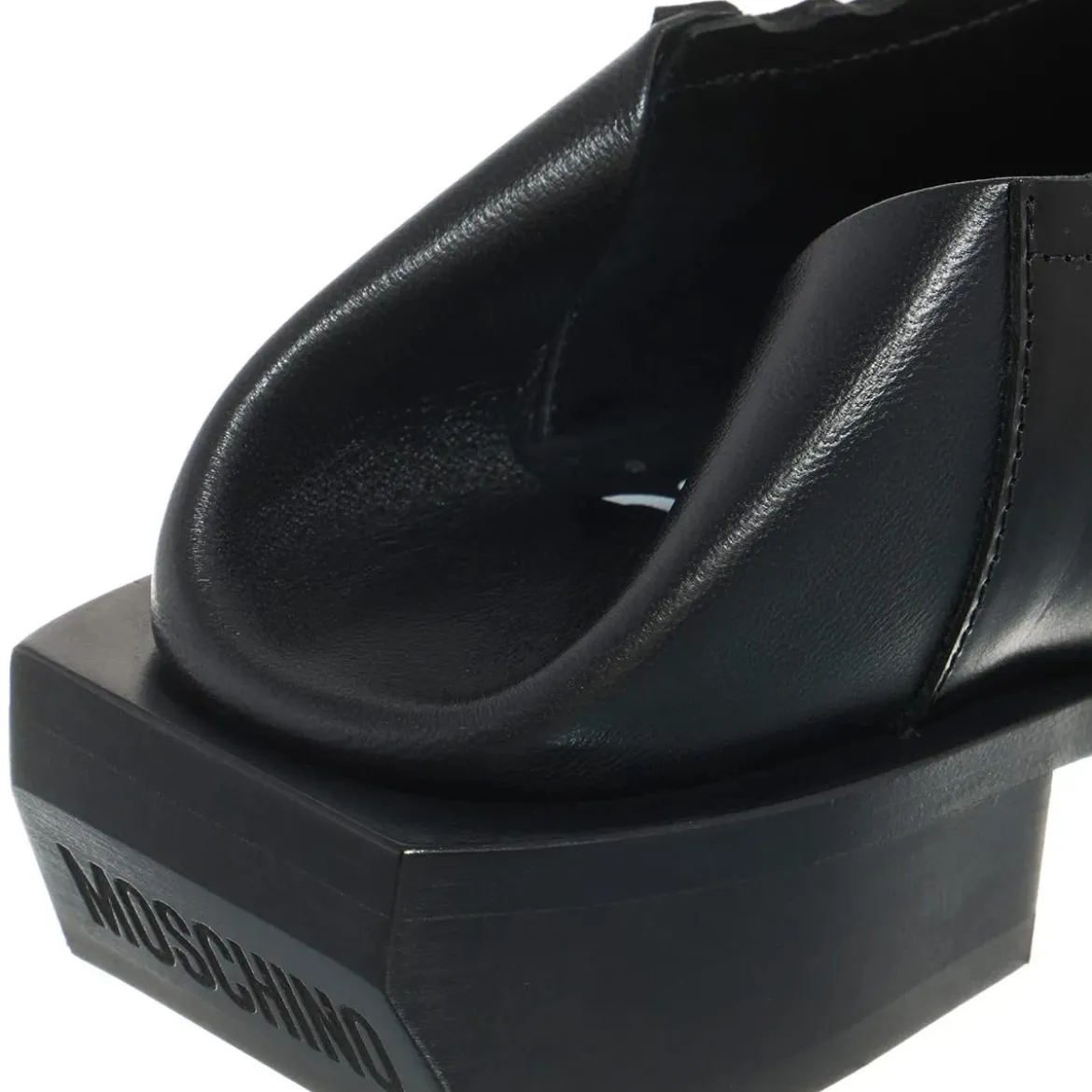 Moschino Scarpa Donna Nero Mules