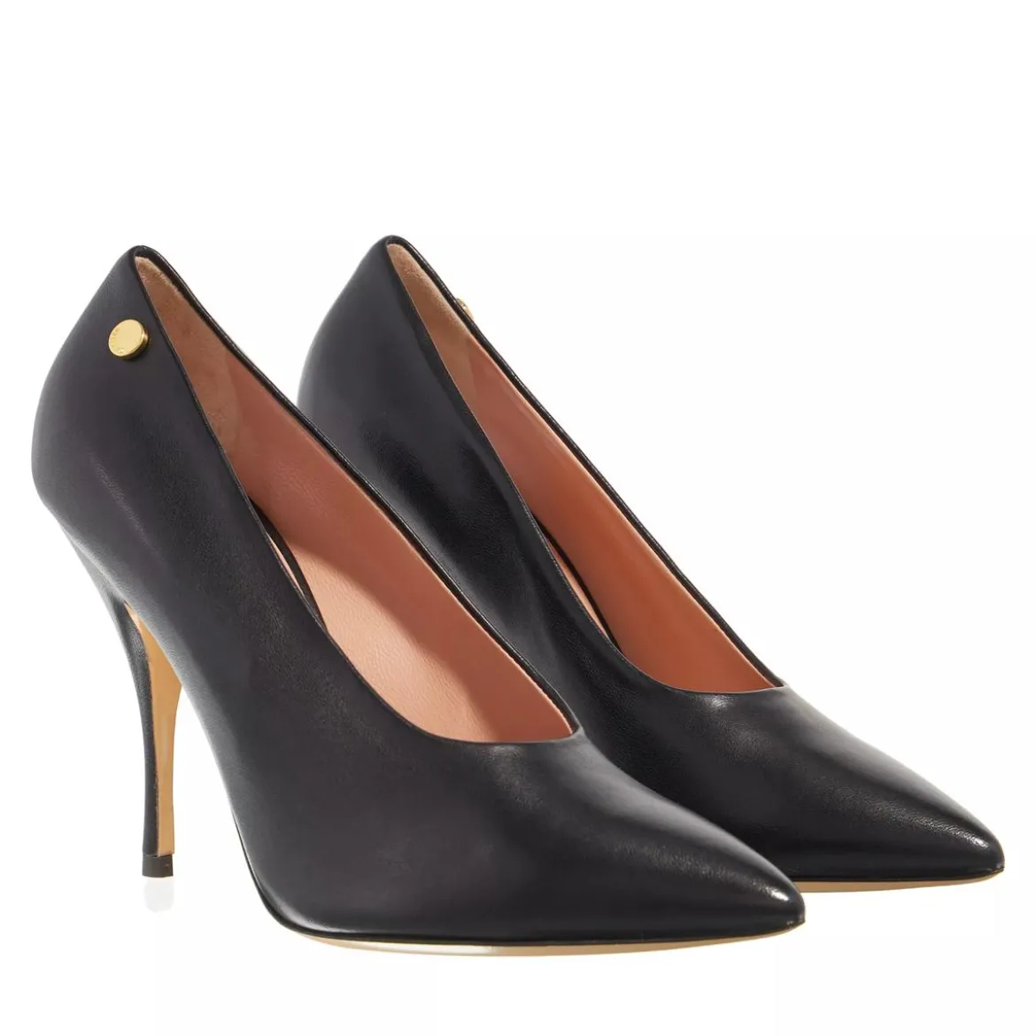 Moschino Scarpad.Pc Mg61/100 Nappa Nero Pumps