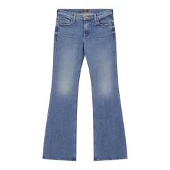 Mother Jeans The Jinx Heel blau Bootcut-Jeans