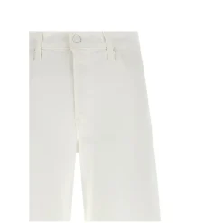 Mother Jeans The Rerun Zip Sneak weiß Jeans